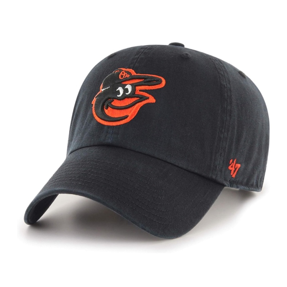 NWT ‘47 MLB Baltimore Orioles Clean Up Adjustable Hat - Adult OSFM
